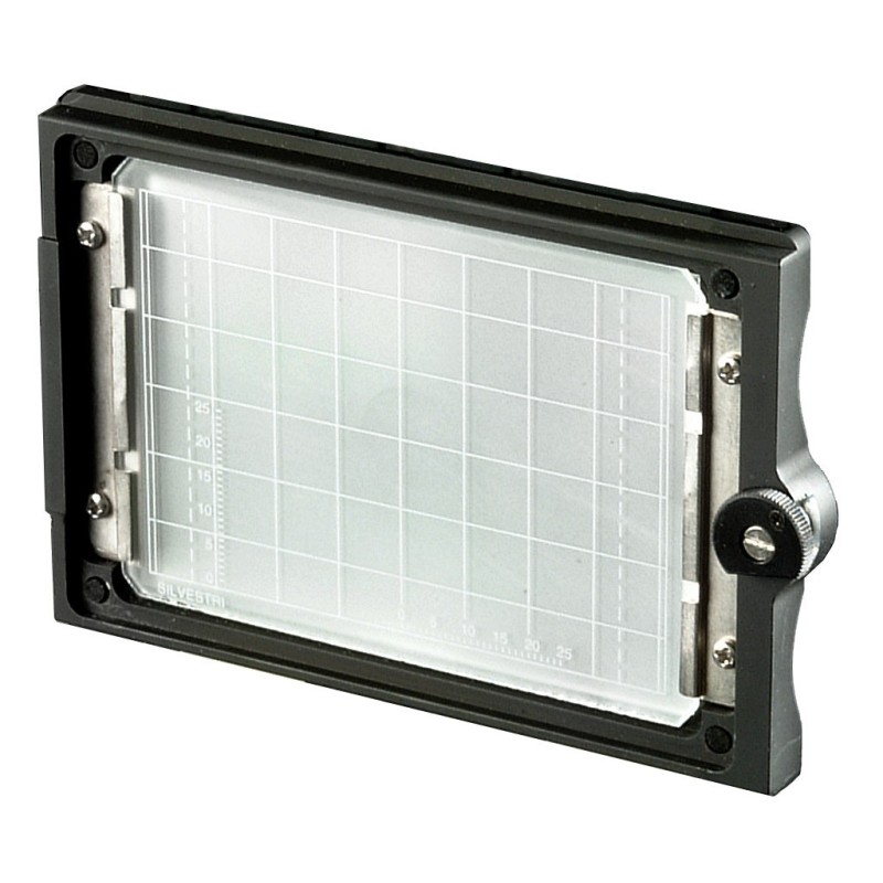 Vetro smerigliato 6x7 - 6x9 in cornice metallica