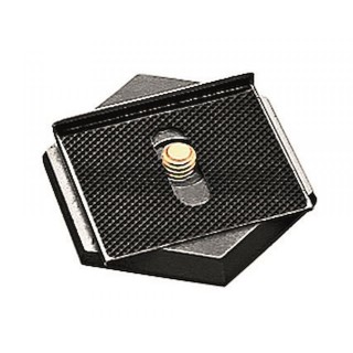 Piastra Esagonale per Testa con Attacco da 3/8" Manfrotto