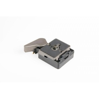 Adattatore con piastra a sgancio rapido 1/4" Manfrotto