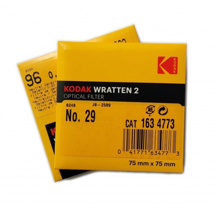 80C 75x75mm 3x3” Wratten Filter