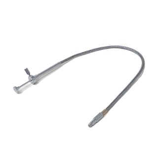 Scatto flessibile in metallo con T lock 30cm.