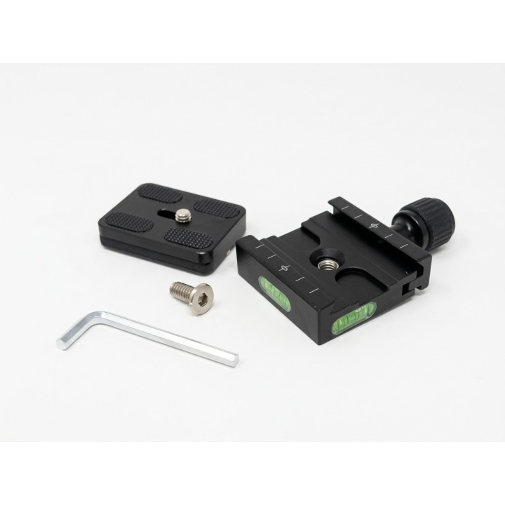 Camera quick mount with shiftable plate 50mm