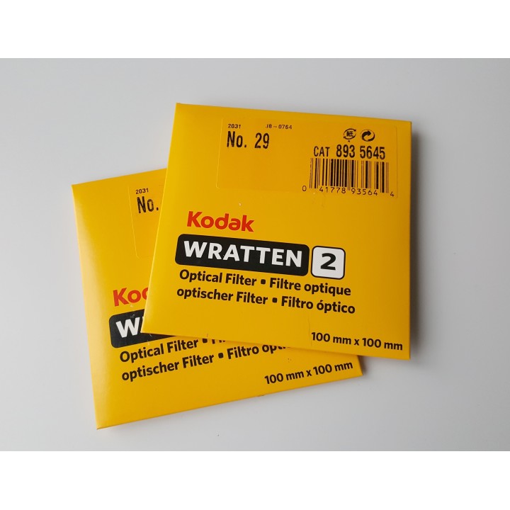 3 100x100mm 4x4” Wratten Filter