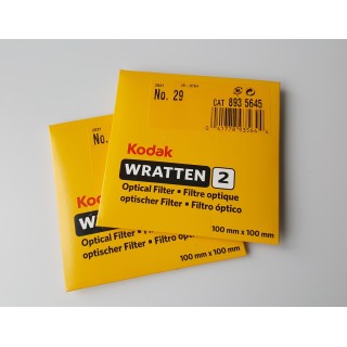9 Wratten 2 100mm 4 Gel Filter