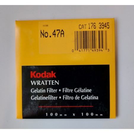 47A 100x100mm 4x4” Wratten Filter