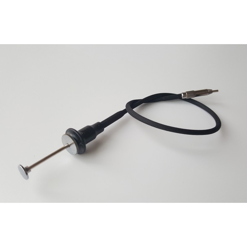 Scatto Flessibile in stoffa nera blocco a disco (30cm)