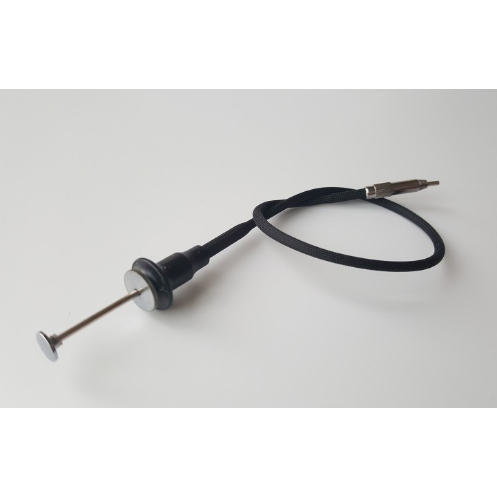 Scatto Flessibile in stoffa nera blocco a disco (30cm)