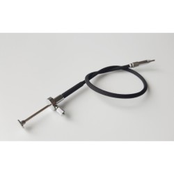 Scatto Flessibile in stoffa nera con blocco a T (25cm)