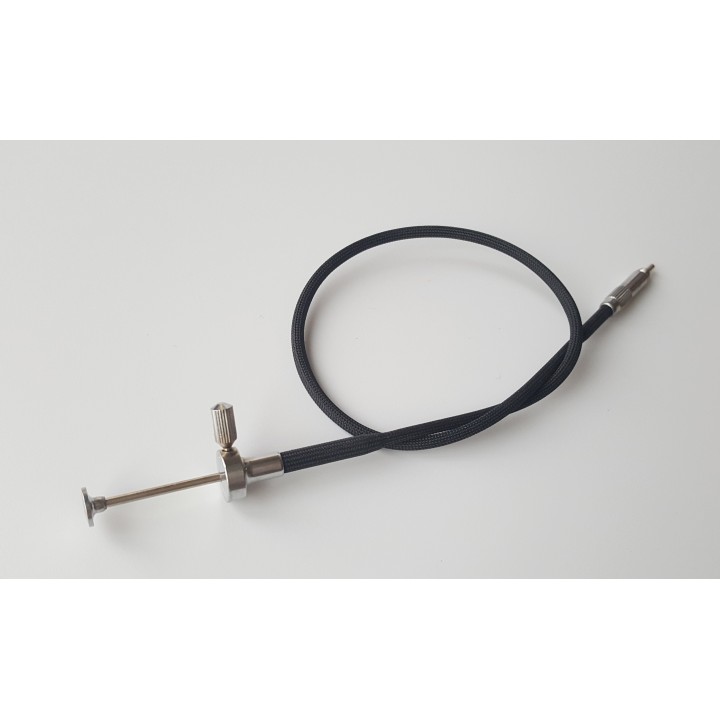 Scatto Flessibile in stoffa nera con blocco a T (30cm)