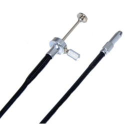 Scatto Flessibile in stoffa nera con blocco a T (50cm)