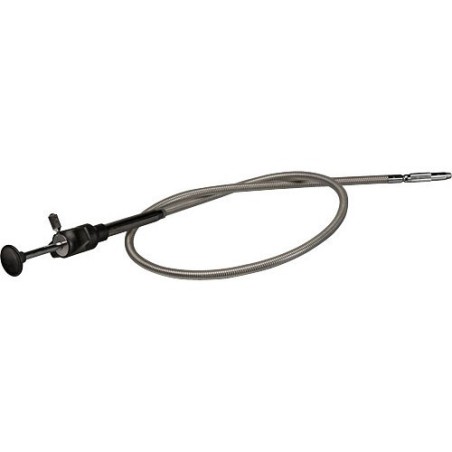 Scatto Flessibile in acciaio con blocco con blocco a T (50cm)