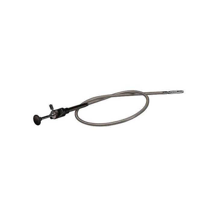 Scatto Flessibile in acciaio con blocco con blocco a T (50cm)