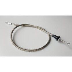 Scatto Flessibile in metallo con blocco a disco (50cm)