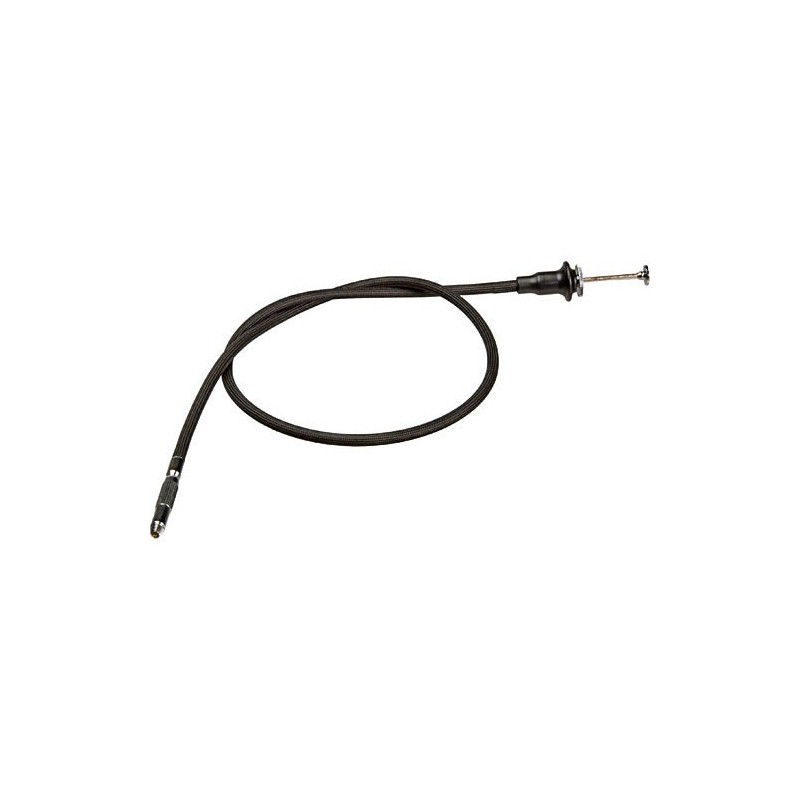 Scatto Flessibile in stoffa nera con blocco a disco (50cm)