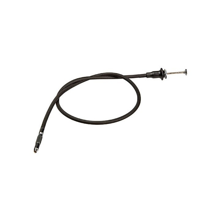 Scatto Flessibile in stoffa nera con blocco a disco (50cm)