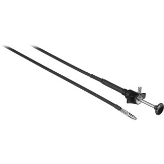 Scatto Flessibile in acciaio e plastica nera, costruzione robusta con blocco a T (50cm)