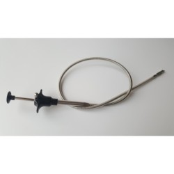 Scatto Flessibile in acciaio, costruzione robusta con blocco a T (50cm)