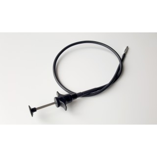 Scatto Flessibile in acciaio e plastica nera, costruzione robusta con blocco a disco (50cm) *