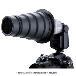 CONICAL SNOOT FOR FLASH GUN