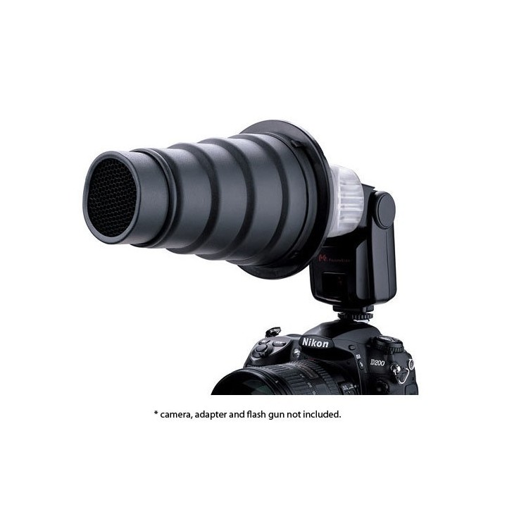 CONICAL SNOOT FOR FLASH GUN