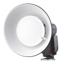 MINI Riflettenti Bianco 17cm FOR FLASH GUN