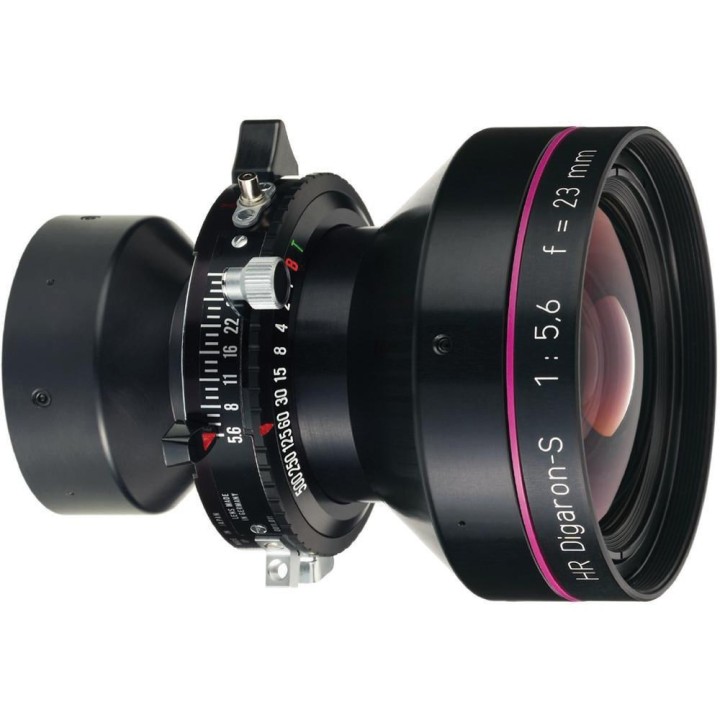 HR Digaron - S 5,6/23 in eShutter e messa a fuoco