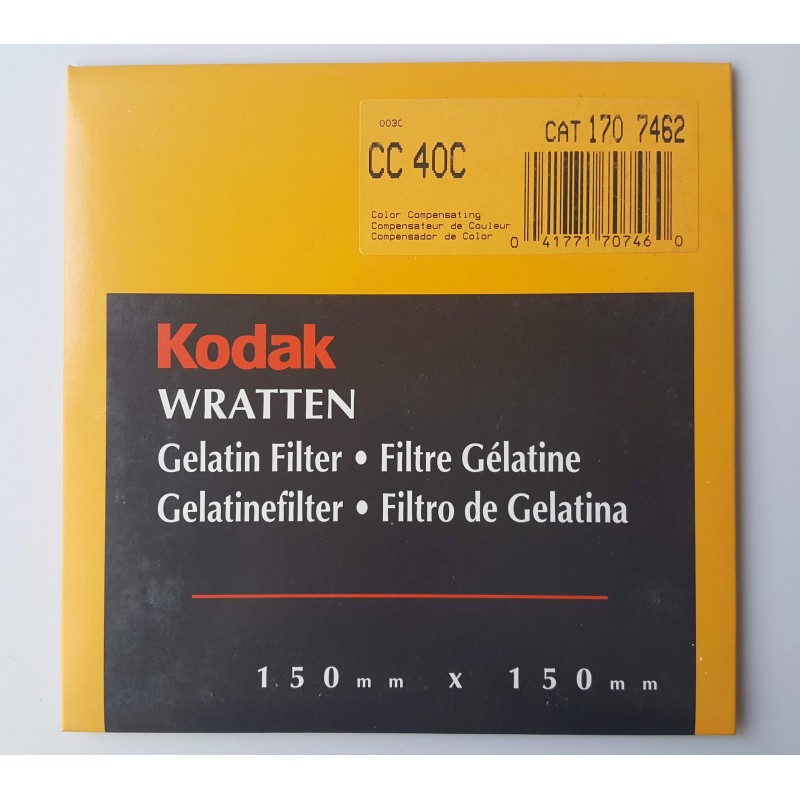 CC 40C Wratten 150mm Filter