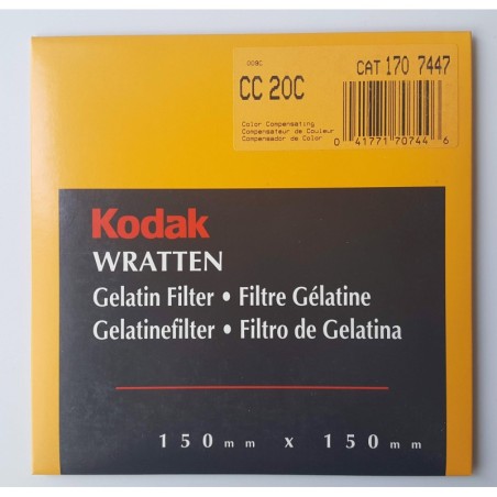 CC 20C Wratten 150mm Gel Filter