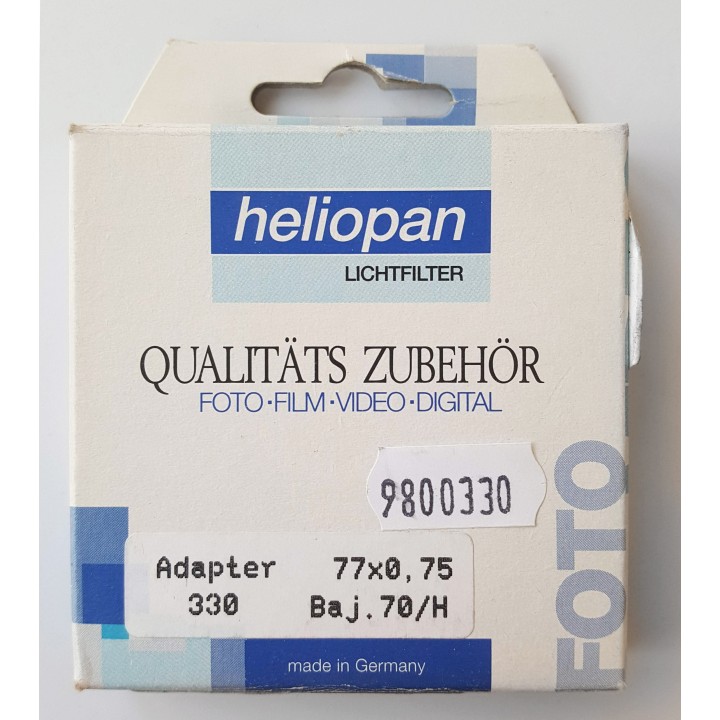 Heliopan Adapter Ring 77/Baj. 70H