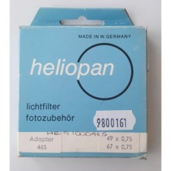 Heliopan adapter ring 49/67E