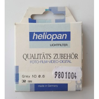 Heliopan ND 0.6 Grey Filter 30mm